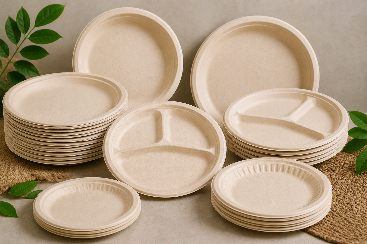 Bagasse Plates